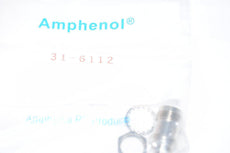 NEW Amphenol RF 31-6112 Adapter Coaxial Connector U.FL (UMCC) Jack, Male Pin To RP-TNC Jack, Male Pin 50Ohm