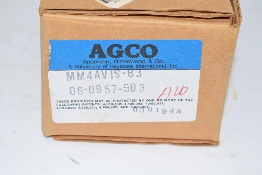 NEW ANDERSON GREENWOOD MM4AVISB3 DIFFERENTIAL PRESSURE MANIFOLD 3VAL