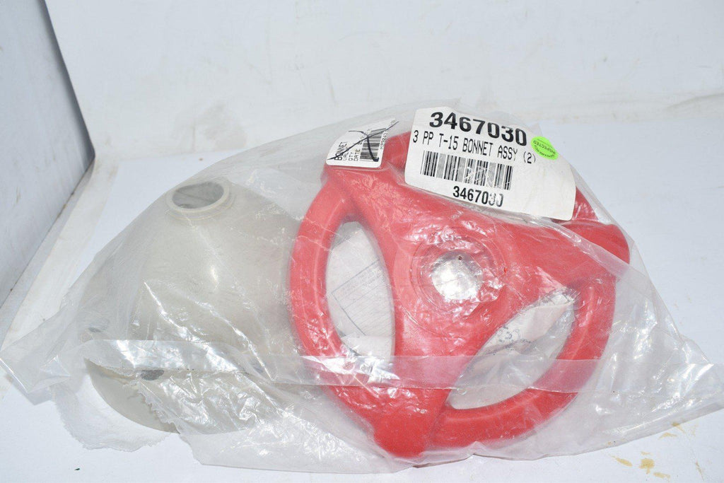 NEW Asahi 3467030 3 PP T-15 Bonnet Assy Diaphragm Valve Type 14