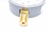 NEW Ashcroft 25W1005H02L30 Size: 2-1/2'' x 1/4'' NPT Lower Connection 0/30 PSI Pressure Gauge