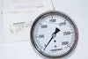 NEW Ashcroft 35-1009-SWL-02B-3000# Duralife 3-1/2in 3000psi Pressure Gauge