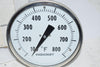 NEW Ashcroft 50-EI-60-E-060 0-800F 5'' Bimetal Thermometer EI 1/2'' NPT 6'' Stem