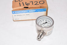 NEW Ashcroft Dresser 40-1008SL-01L-160, 0-160 PSI Pressure Gauge