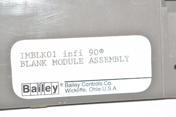 NEW Bailey IMBLK01 infi 90 Blank Module Assembly – VB Industrial Supply