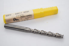 NEW Bassett 04617 HPAM 5/16'' Carbide 2FL End Mill 4'' OAL