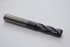 NEW Bassett B51258 3/8'' Dia. Carbide End Mill - 4 Flute - 3'' Length