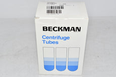 NEW Beckman Coulter 344085 13.5ML OPEN-TOP THIN WALL ULTRA-CLEAR TUBE FOR FLOOR PREP