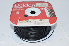 NEW Belden 9918 304.8MTR Hook-up Wire 18AWG 1C PVC SPOOL BLACK