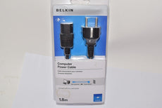 NEW Belkin Replacement Cable 1.8m Black power cable F3A225CP1.8M