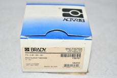 NEW Brady PTS-0.95-350-321 BradySleeve Wire Marker Sleeve, 61/64 Inch x 0.35 Inch, White, 500/Roll