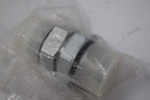 NEW Brennan 3474-16-16-NWO Straight Adapter - 1 in Male O-Ring Boss x 1 in Male O-Ring Boss, Steel