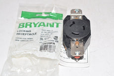 NEW Bryant 708020FR Locking Receptacle 2P 3W Grounding 20A 480 VAC