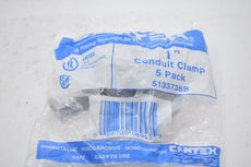 NEW Cantex 5133738B Pipe Straps PVC - 1 in. - Pack of 5