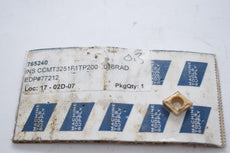 NEW CCMT3251F1 Grade TP200 .016 Rad. Carbide Insert Indexable