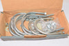 NEW Chicago Hardware 3043T44 3'' Pipe Zinc Plated U-Bolts, 1-1/4'' Thread