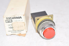 NEW CLARK 100M-A210 Industrial Oiltight Push Button Switch - Red