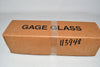 NEW Clear Tubular Glass Red Line 5/8'' x 12''