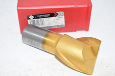 NEW Cleveland 40825 2'' 2F End Mill PM+ TIN Center Cutting