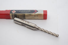 NEW Cleveland End Mill C33371 - 3/16 in - High-Speed Steel - 4 Flute - 3/8 in Straight w/ Weldon Flats Shank