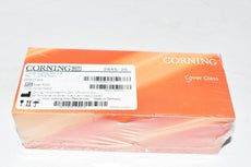 NEW Corning 2845-25 25x25 mm Square #1 Cover Glass