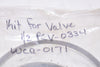 NEW Crane Valve Services Valve Seal Kit for 1/2 PCV-0334, WCR-0171
