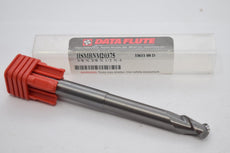 NEW Data Flute 3/8'' Solid Carbide Ball Nose End Mill 2 Flute HSMBNM20375