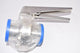NEW DIXON 2'' TRI CLAMP BUTTERFLY VALVE STAINLESS STEEL FOOD GRADE