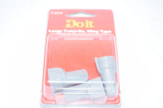 NEW Do it 554642 Large Gray 14 AWG to 6 AWG Hex Head Wire Connector (3-Pack)