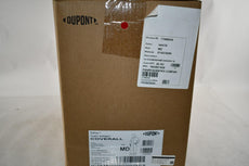 NEW DUPONT IC253BWHMD0025CS Coveralls Tyvek IsoClean, Light Duty, Bound Seam, Individually Packaged, M, 25 PK