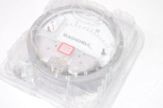 NEW DWYER 1W481 Differential Pressure Gauge 0 to 15 in wc, Dual Single-Side or Back, 1/8'' NPT