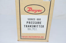 NEW DWYER 602-2 Series 600 Pressure Transmitter