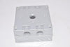 NEW E121488 OUTLET BOX 4-1/2'' x 4-1/2'' x 2''