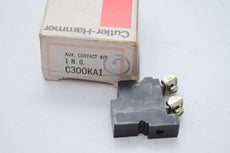 NEW Eaton Cutler Hammer C300-KA1 AUXILIARY CONTACT KIT 1 N.O. SCREW TERMINALS