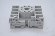 NEW Eaton Cutler Hammer D3PA2 Socket, Used with D3PR2 and D3PF2 Relays, TRNP Timing Relays, D3 Series