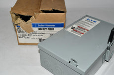 NEW Eaton Cutler Hammer Safety Switch DG321NRB GD, 30 A, N3R, FUSIBLE, NEUTRAL, 3-POLE
