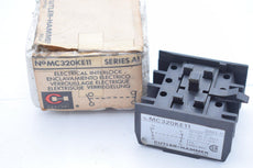 NEW Eaton MC320KE11 AUXILIARY CONTACT BLOCK 4 AMP 500V 1 NO + 1 NC