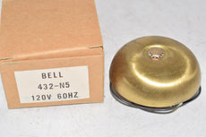 NEW Edwards Signaling 432-N5 Bell 2.5in 120v 60hz