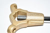 NEW ELKHART S454 BRASS Adjustable Hydrant Wrench: 16 13/16 in Lg, Stainless Steel, Cast Manganese Bronze