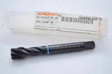 NEW Emuge CU503200.5048 Enorm 2-VA Spiral Flute Tap, Right Hand Cutting, 9/16-18 Thread, Modified Bottoming Chamfer