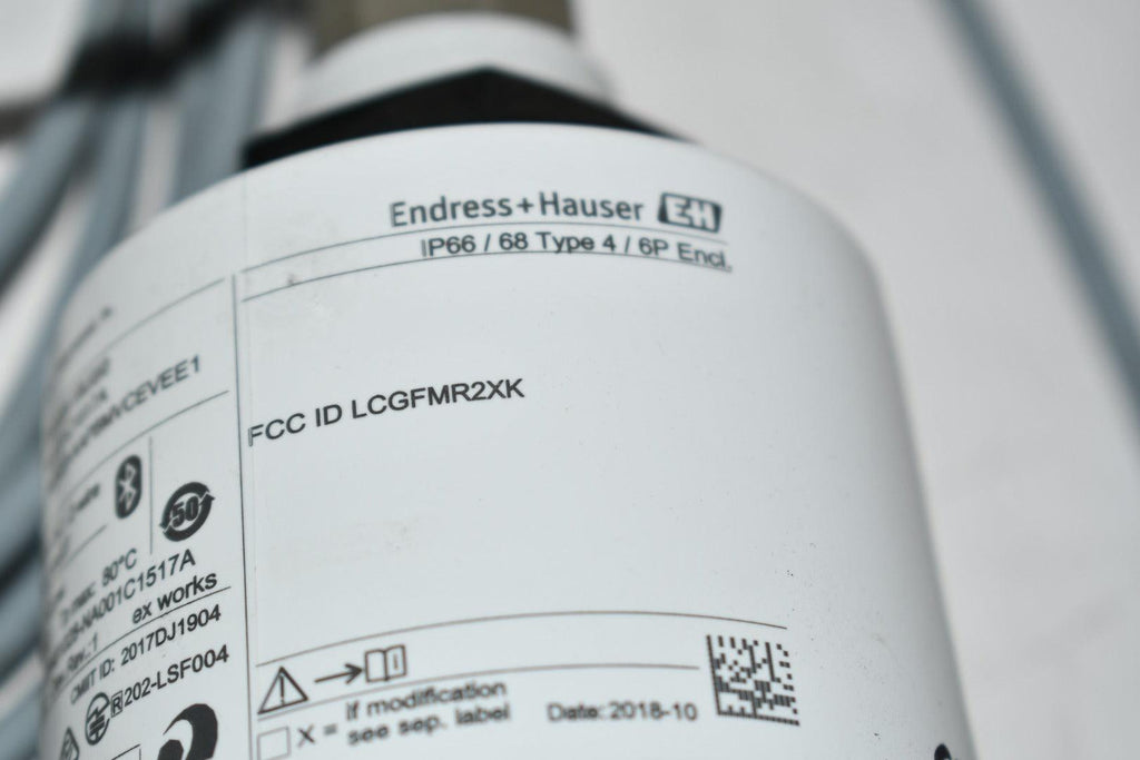 NEW Endress Hauser FMR2010U0/0 Radar level sensor Micropilot, 16ft