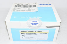 NEW Eppendorf 022363671 Safe-Lock Tubes Microcentrifuge Tubes, Snap-Cap, Autoclavable, Yellow Polypropylene, 0.5mL (Pack of 500)