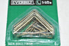 NEW Everbilt Corner Braces Satin Brass Finish 1-1/2'' 163518