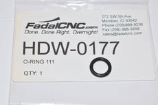 NEW FADAL HDW-0177 O-Ring 111, Black