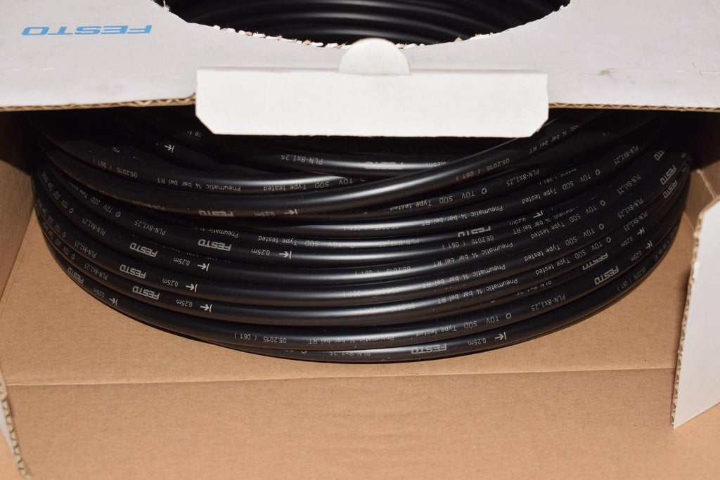 Etube Pln NEW FESTO PLN-8X1,25-SW, 195282 50m Roll Plastic Tubing – VB Industrial ...