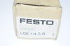 NEW Festo Pneumatic Lubricator Unit, 1/4'' NPT, LOE-1/4-S-B 13001073