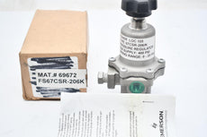 NEW Fisher 67CSR-206 Pressure Regulator 400 PSI 0-35 PSI