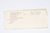 NEW Fisher Parts By Emerson, Part: 1P420706992, O-Ring