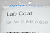 NEW Fisher Scientific 12-893-0063D Disposable Lab Coats 2X Large