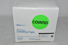 NEW Fisher Scientific 15901R Colored Labeling Tape, Rainbow Pack