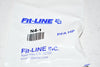 NEW Fit-Line N4-1 Flare Nut, 1/4'', PVDF